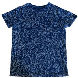 Womens American Eagle Short Sleeve With Front Pocket T shirt / Top Blue Size M/M